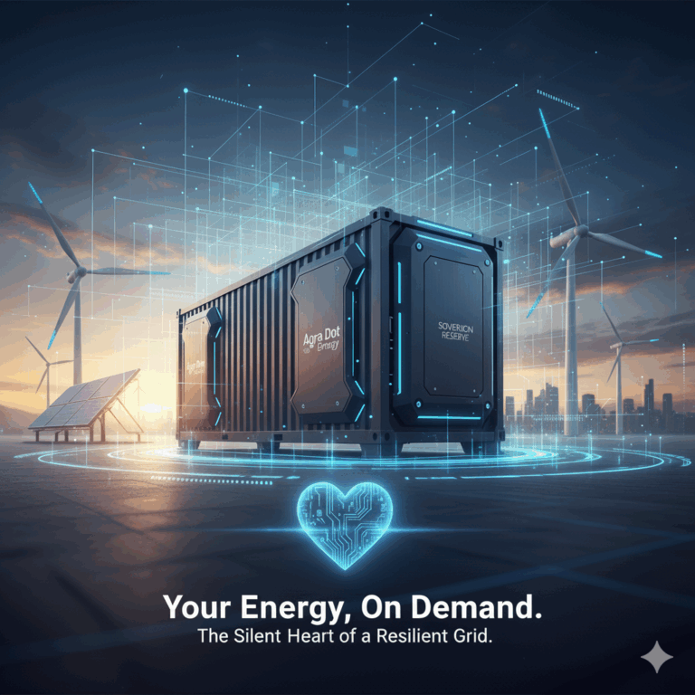 The Silent Heart of a Resilient Grid: Introducing the Agra Dot Energy Sovereign Reserve (BESS)