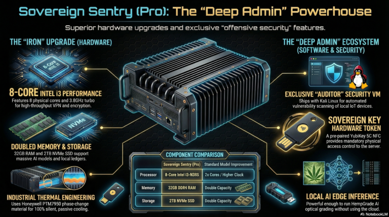The Silent Sword: Why the Sovereign Sentry Pro is the Future of Digital Autonomy