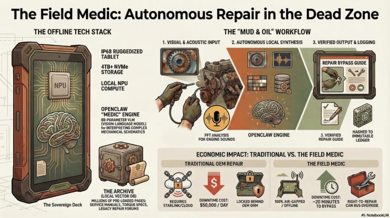 The Death of Cloud-Dependency: Reclaiming Industrial Sovereignty with “The Field Medic”