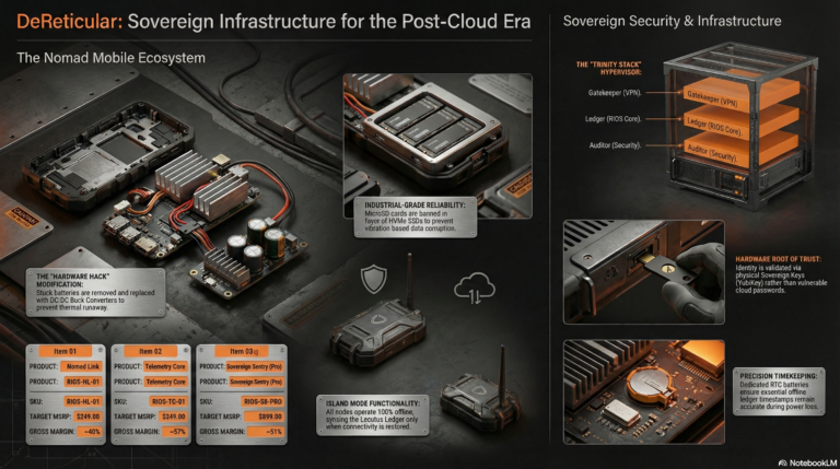 DeReticular Global Deployment: Sovereign Infrastructure and Mobile Radio Ecosystem (SSOT)