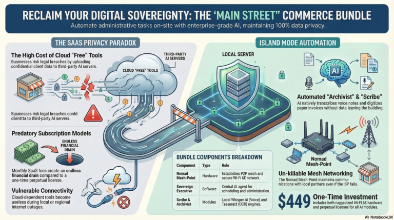 The Death of the SaaS Tax: Why “Island Mode” is the Future of Main Street Business