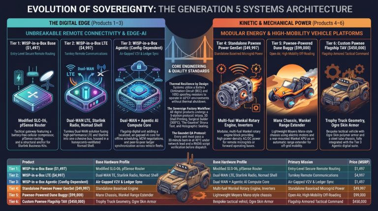 Generation 5 Systems Architecture and Sovereign Fulfillment Briefing