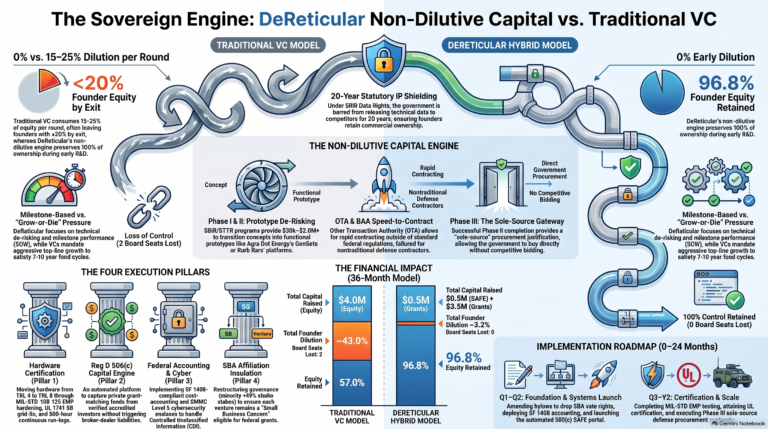 DeReticular Non-Dilutive Capital and Sovereign Infrastructure Study Guide